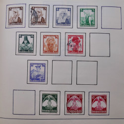 Collection timbres d'Allemagne neufs et oblitérés en un album.