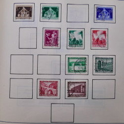 Collection timbres d'Allemagne neufs et oblitérés en un album.