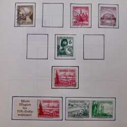 Collection timbres d'Allemagne neufs et oblitérés en un album.