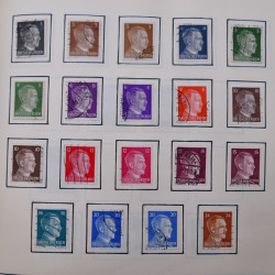 Collection timbres d'Allemagne neufs et oblitérés en un album.