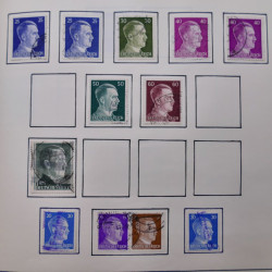Collection timbres d'Allemagne neufs et oblitérés en un album.