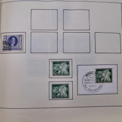 Collection timbres d'Allemagne neufs et oblitérés en un album.