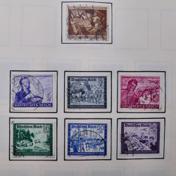 Collection timbres d'Allemagne neufs et oblitérés en un album.