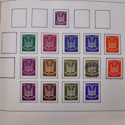 Collection timbres d'Allemagne neufs et oblitérés en un album.