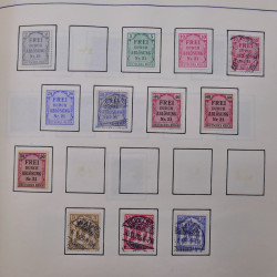 Collection timbres d'Allemagne neufs et oblitérés en un album.