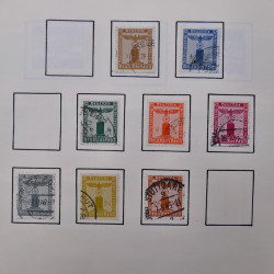 Collection timbres d'Allemagne neufs et oblitérés en un album.