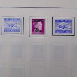 Collection timbres d'Allemagne neufs et oblitérés en un album.