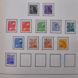 Collection timbres d'Allemagne neufs et oblitérés en un album.