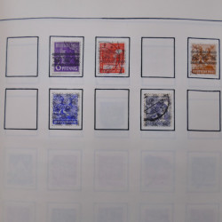 Collection timbres d'Allemagne neufs et oblitérés en un album.