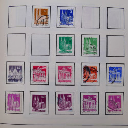 Collection timbres d'Allemagne neufs et oblitérés en un album.
