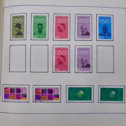 Collection timbres d'Allemagne neufs et oblitérés en un album.