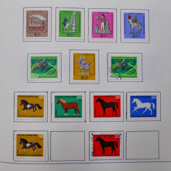 Collection timbres d'Allemagne neufs et oblitérés en un album.