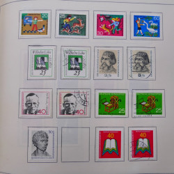 Collection timbres d'Allemagne neufs et oblitérés en un album.