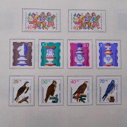 Collection timbres d'Allemagne neufs et oblitérés en un album.