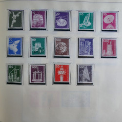Collection timbres d'Allemagne neufs et oblitérés en un album.
