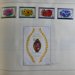 Collection timbres d'Allemagne neufs et oblitérés en un album.