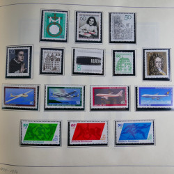 Collection timbres d'Allemagne neufs et oblitérés en un album.