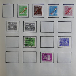 Collection timbres d'Allemagne neufs et oblitérés en un album.