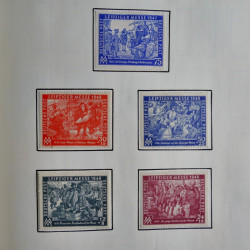Collection timbres d'Allemagne neufs et oblitérés en un album.
