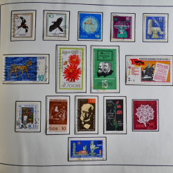 Collection timbres d'Allemagne neufs et oblitérés en un album.