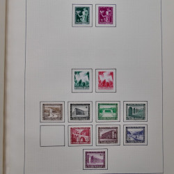Collection timbre d'Europe neufs période semi-moderne en un album.