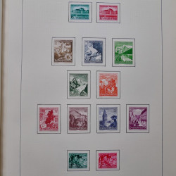 Collection timbre d'Europe neufs période semi-moderne en un album.