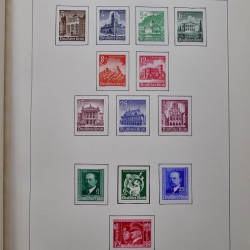 Collection timbre d'Europe neufs période semi-moderne en un album.