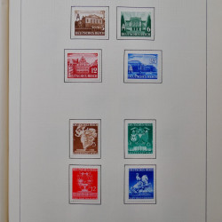 Collection timbre d'Europe neufs période semi-moderne en un album.