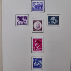 Collection timbre d'Europe neufs période semi-moderne en un album.