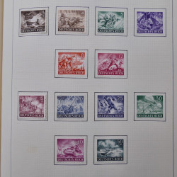 Collection timbre d'Europe neufs période semi-moderne en un album.