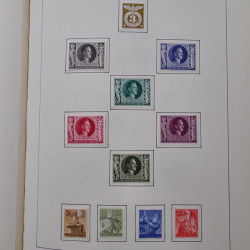 Collection timbre d'Europe neufs période semi-moderne en un album.