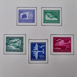 Collection timbre d'Europe neufs période semi-moderne en un album.