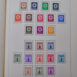 Collection timbre d'Europe neufs période semi-moderne en un album.