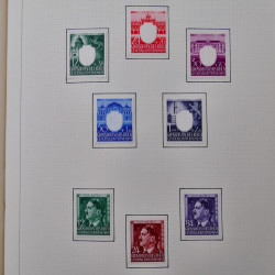 Collection timbre d'Europe neufs période semi-moderne en un album.