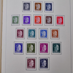Collection timbre d'Europe neufs période semi-moderne en un album.