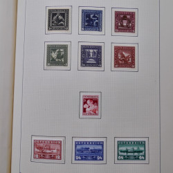 Collection timbre d'Europe neufs période semi-moderne en un album.