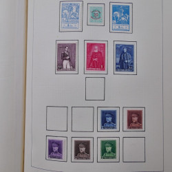 Collection timbre d'Europe neufs période semi-moderne en un album.