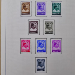 Collection timbre d'Europe neufs période semi-moderne en un album.