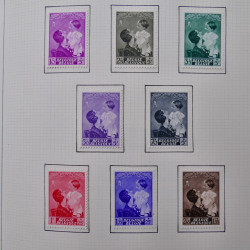Collection timbre d'Europe neufs période semi-moderne en un album.