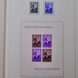 Collection timbre d'Europe neufs période semi-moderne en un album.
