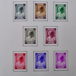 Collection timbre d'Europe neufs période semi-moderne en un album.