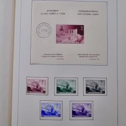 Collection timbre d'Europe neufs période semi-moderne en un album.