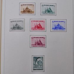 Collection timbre d'Europe neufs période semi-moderne en un album.