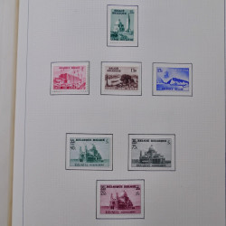 Collection timbre d'Europe neufs période semi-moderne en un album.