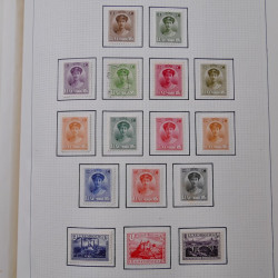 Collection timbre d'Europe neufs période semi-moderne en un album.