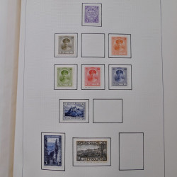 Collection timbre d'Europe neufs période semi-moderne en un album.