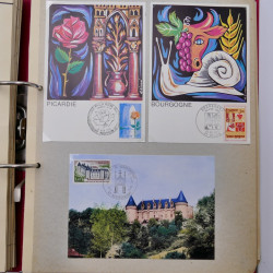 Collection commémoratifs du monde en un album.