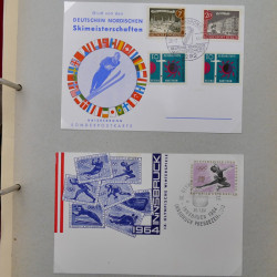 Collection commémoratifs du monde en un album.