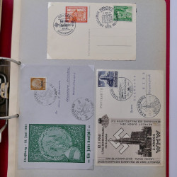 Collection commémoratifs du monde en un album.