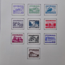 Collection timbres de Pologne neufs 1964-1979 en un album.